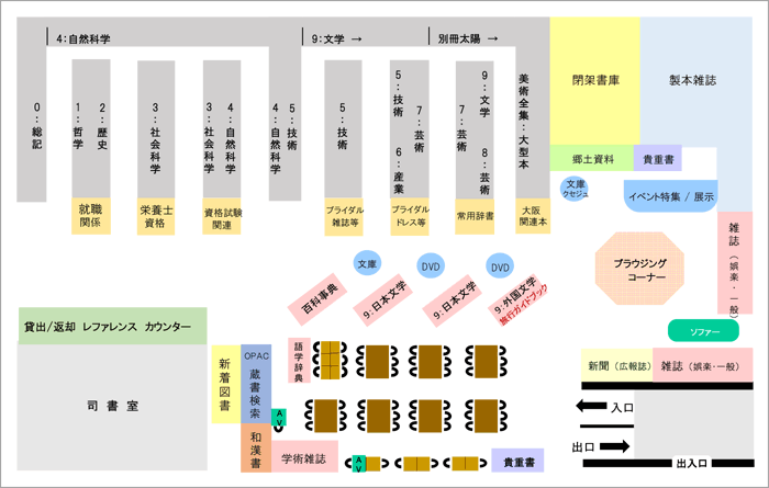 フロアマップ