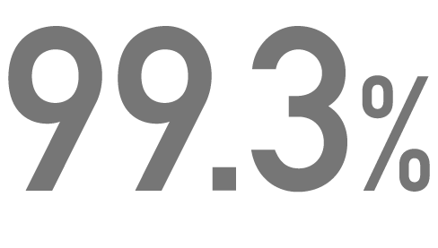 99.3%