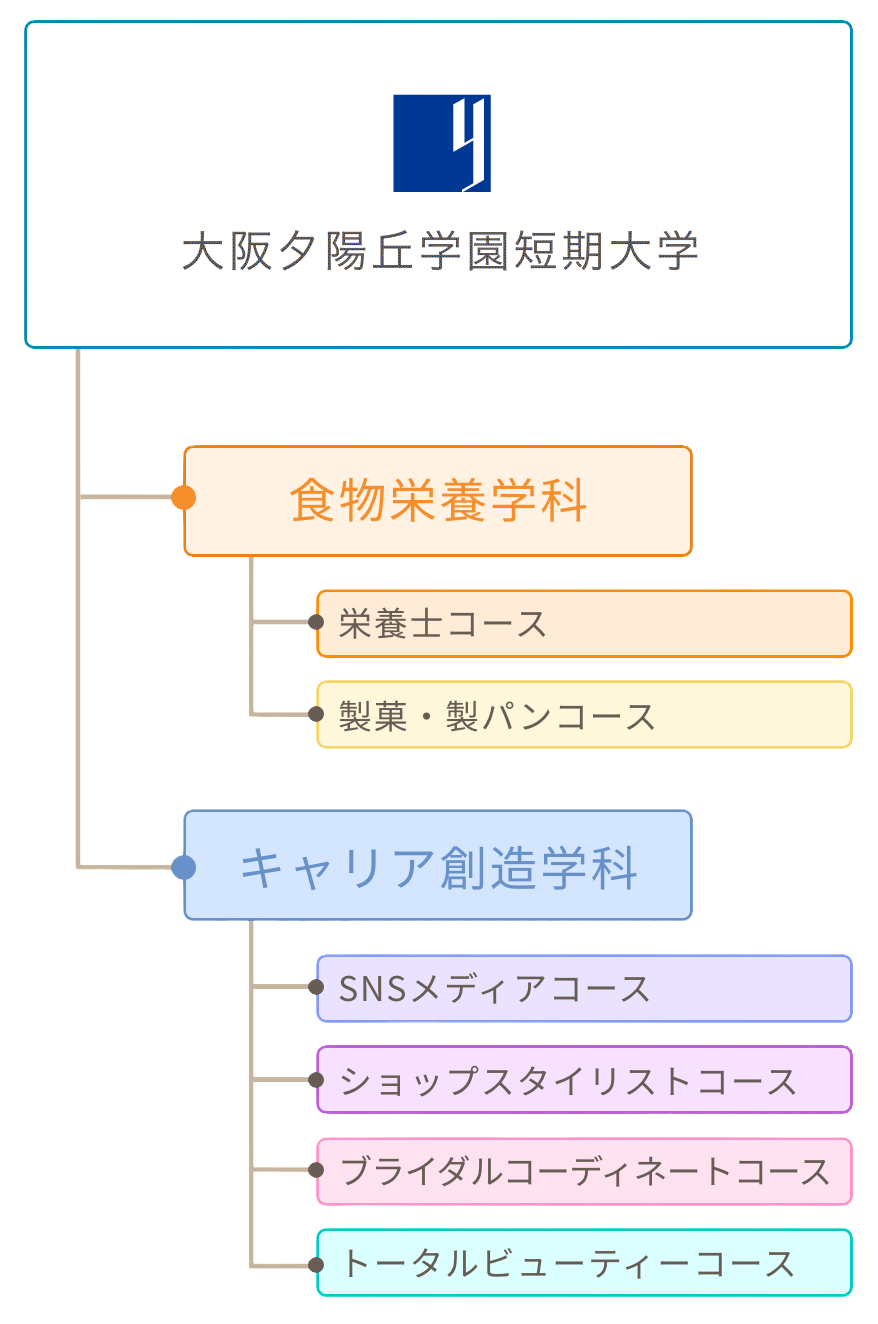 学科・コース体系図